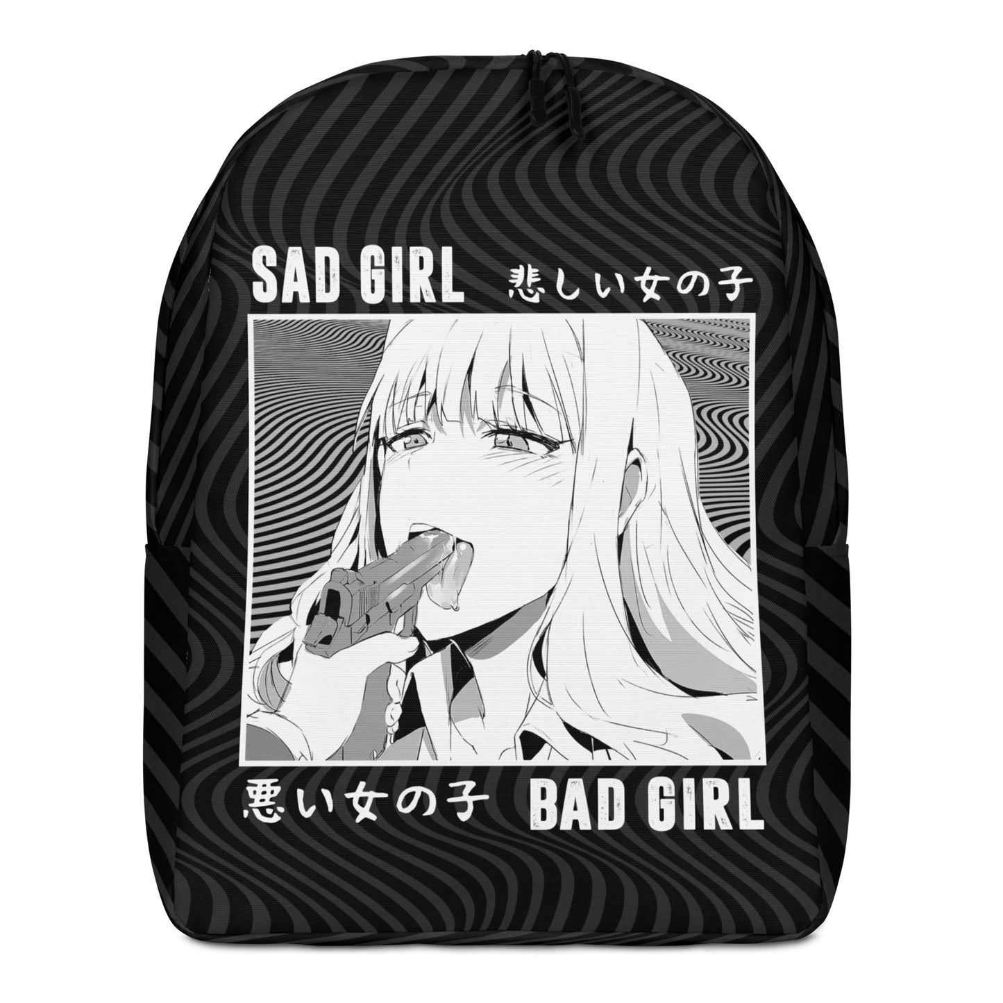 Sad Girl Bad Girl - Minimalist Backpack