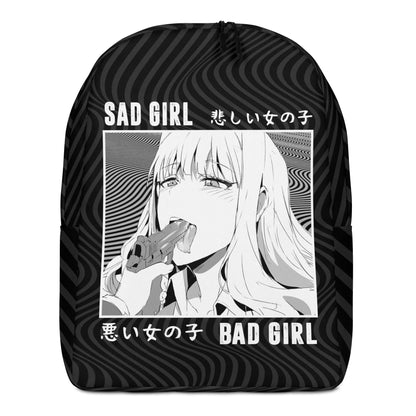 Sad Girl Bad Girl - Minimalist Backpack