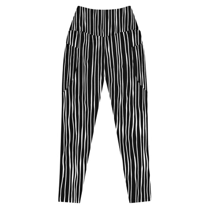 Jack Striped Leggings With Pockets