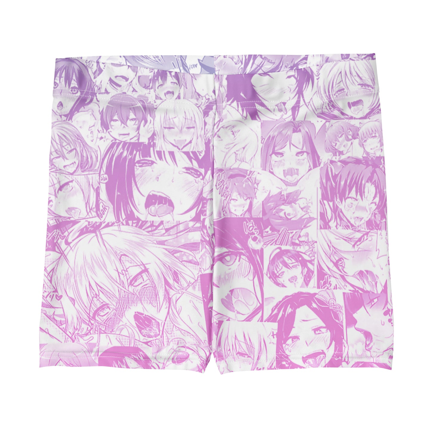 Ahegao Pastel Spandex Shorts
