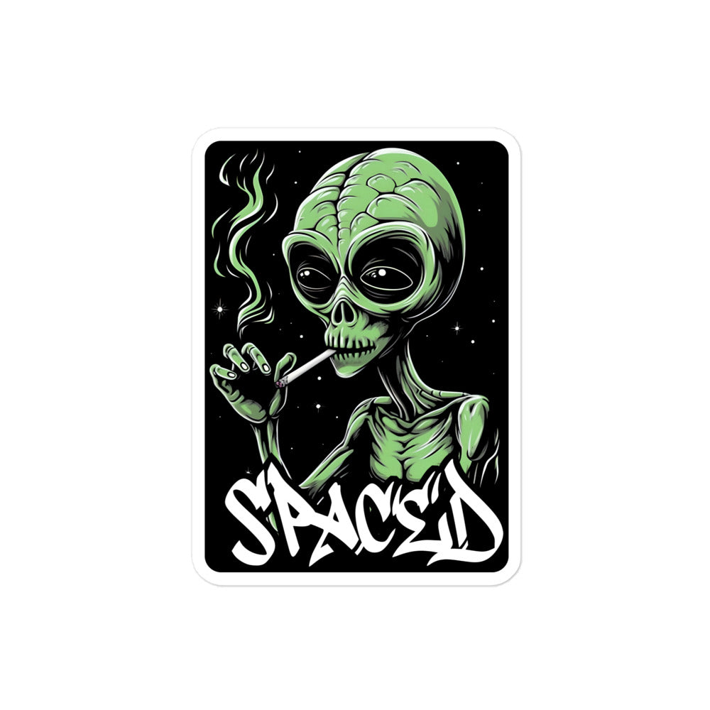 Spaced Out Sticker