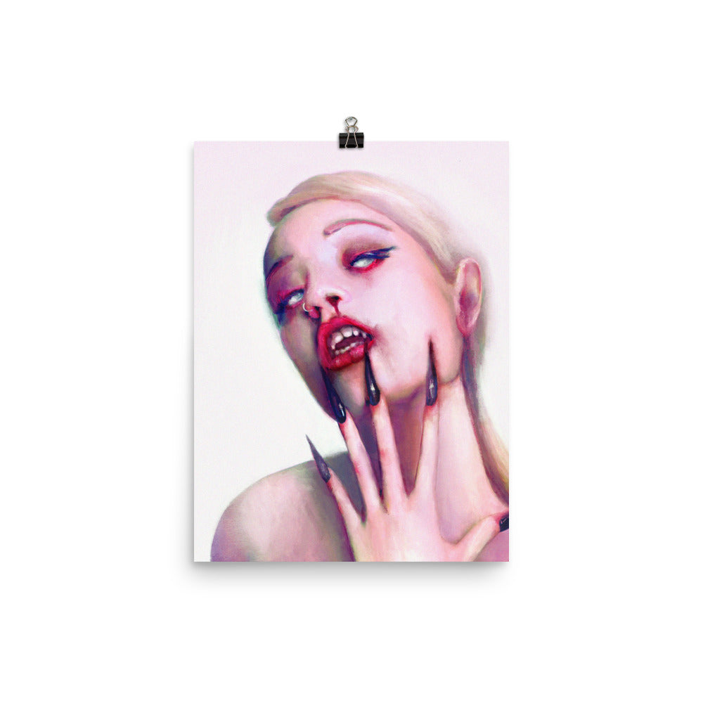 Kim Petras Boo! Bitch! Print