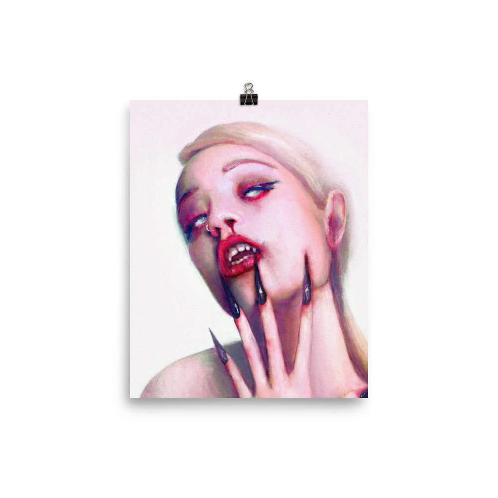 Kim Petras Boo! Bitch! Print